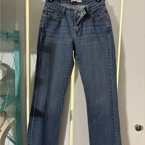 Levi Strauss 529 Curvy Boot Cut Blue Jeans